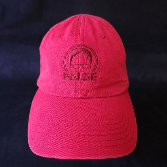 Dwight Schrute Hat The Office False Red Cotton Adjustable Baseball Dad Cap Hat - Picture 1 of 9
